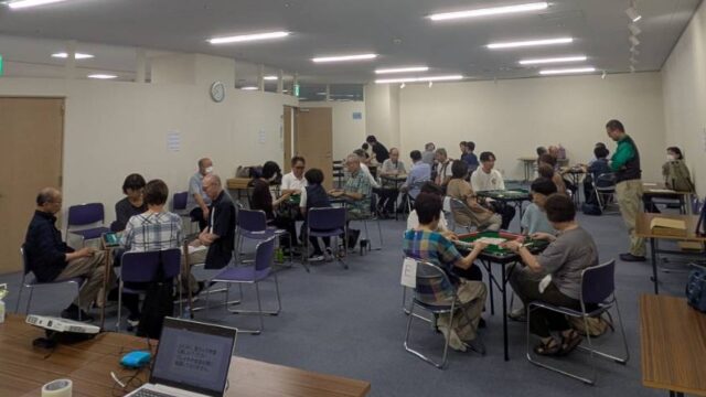 第1回上越地区 健康マージャン大会結果（2026.8.30 上越市民プラザ）